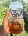 Witches brew glass tumbler