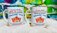Dear in-law coffee cup